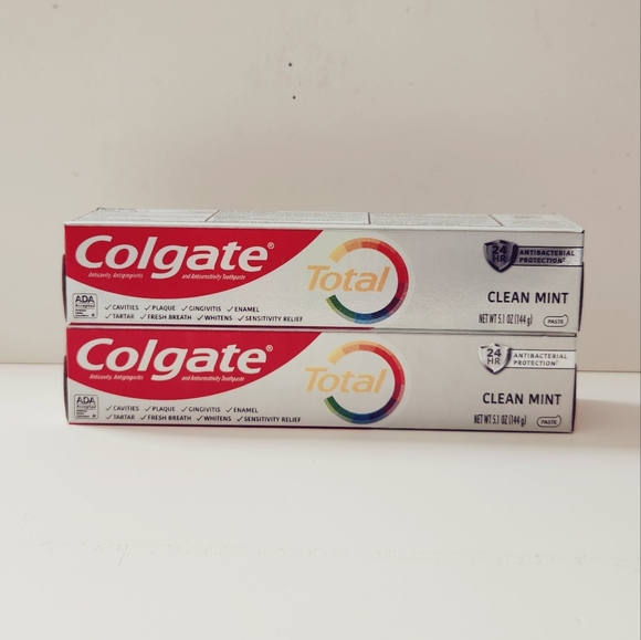 🔮3/$15 Colgate Total Toothpaste Clean Mint - Picture 3 of 8